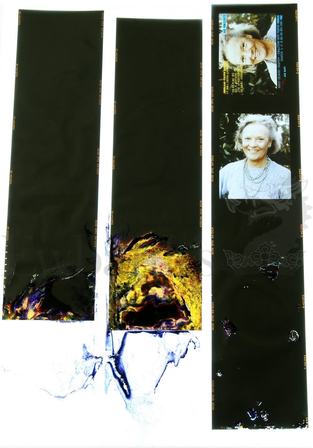 Aliens (1984) Production used transparencies featuring Amanda Ripley