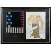 Image 2 : † Adam and the Ants (1980) Three different costume design presentation framed displays. Each present