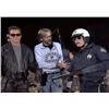 Image 2 : † Terminator 2 - 3D Battle Across Time (1996) Hero Claw Arm Police Jacket worn by Robert Patrick in 