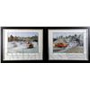 Image 1 : † The Italian Job - Two different limited edition hand signed Robert Tomlin prints. 'Tunnel Vision' 