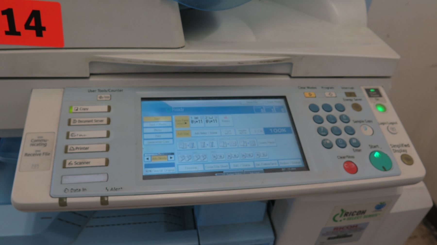 Ricoh Select Series Copier, Scanner, Fax Machine - Oahu Auctions