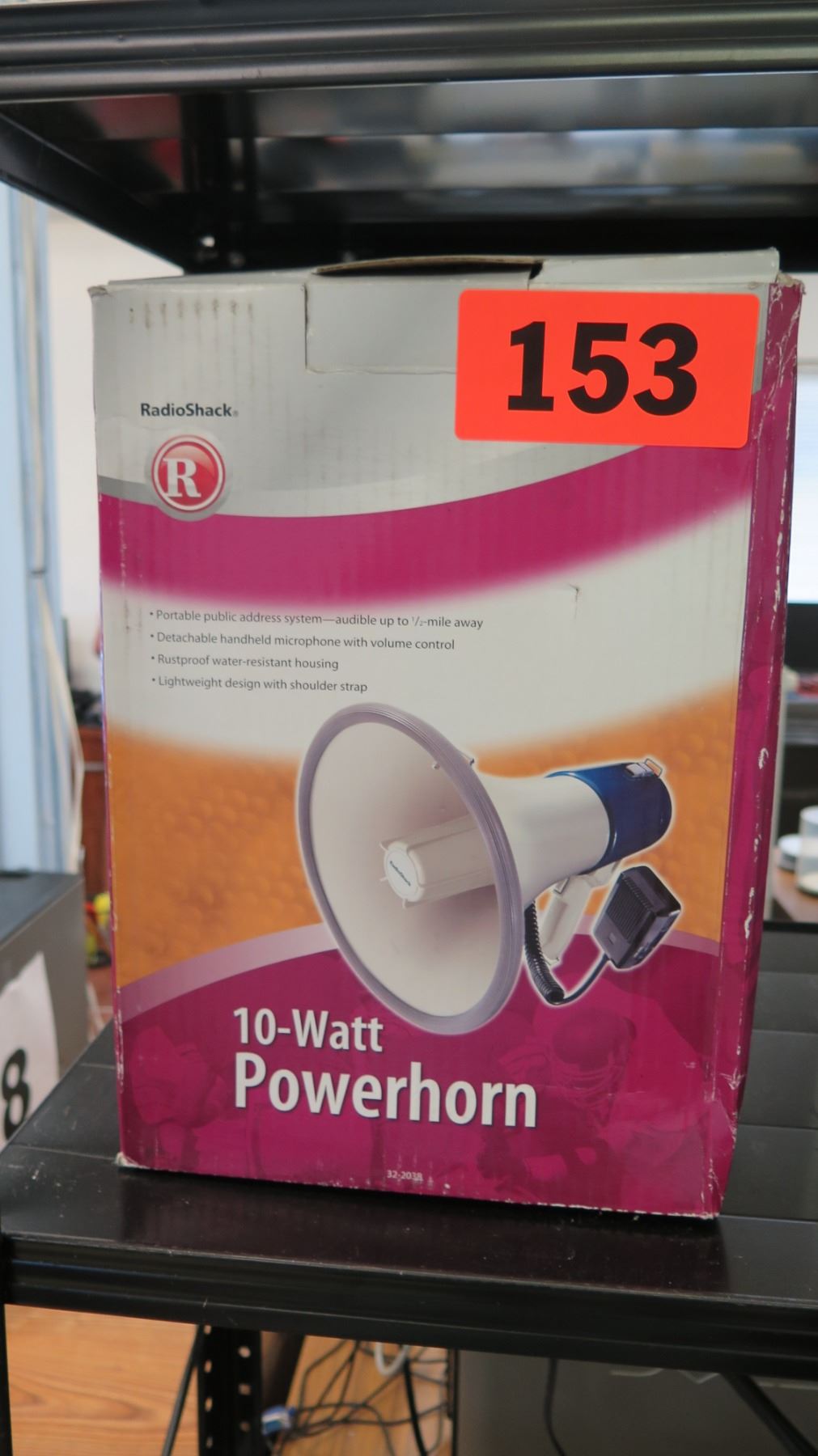 Radio Shack 10-Watt Power Horn (in box)