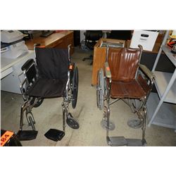 Qty 2 Wheelchairs