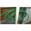 Image 4 : 2 Chairs and Cotents of Shelf: Hose, Hose Nozzle, Cat Feeder, Measuring Tape