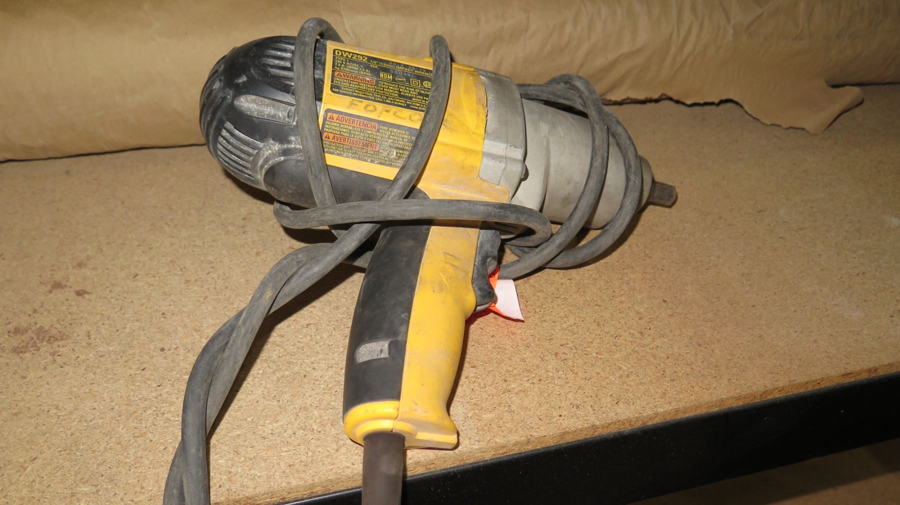 Dewalt DW292 Half Inch Impact Wrench Dewalt dw292 half inch impact wrench