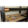 Image 2 : Metal Frame Shelving w/ Wooden Shelves