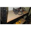 Image 2 : Metal Frame Shelving w/ Wooden Shelves