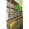 Image 1 : Metal Frame Shelving w/ Wooden Shelves