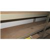 Image 3 : Metal Frame Shelving w/ Wooden Shelves