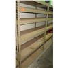 Image 1 : Metal Frame Shelving w/ Wooden Shelves