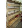 Image 1 : Metal Frame Shelving w/ Wooden Shelves