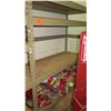 Image 1 : Metal Frame Shelving w/ Wooden Shelves