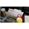 Image 2 : Contents of Table: Batteries, File Folder, Office Organization Trays