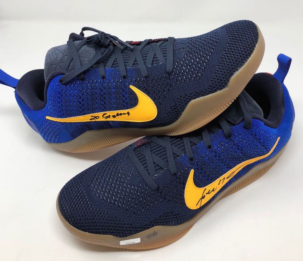 kobe bryant signed shoes