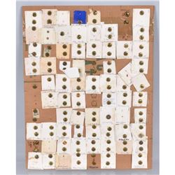 78-u.s. Military Unit Enameled Lapel Pins