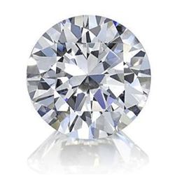 Round 2.5 Ct. Bianco Diamond.
