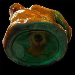 20thc Majolica-Style Figural Monkey Pitcher