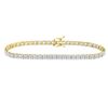 Image 1 : 4.76 CTW Diamond Bracelet 10KT Yellow Gold - REF-368K3N