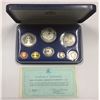 Image 1 : Barbados 1973 Proof 8 Coin Set