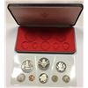 Image 1 : Cayman Islands 1974 Proof 8 Coin Set