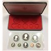 Image 2 : Cayman Islands 1974 Proof 8 Coin Set