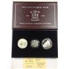 Image 1 : Great Britain, France, Netherlands WWII Commemorative Silver Coin Set