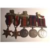 Image 1 : WWII Medal Set 5 Medals