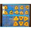 Image 2 : MISCELLANEOUS LOT OF (21) VALENITE CARBIDE INSERTS - SEE PICS FOR MODEL #'S