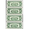 Image 2 : Lot of (4) 1963 $2 Legal Tender Notes