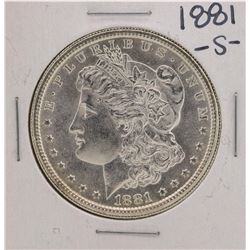 1881-S $1 Morgan Silver Dollar Coin