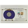 Image 1 : 1921-D MORGAN SILVER DOLLAR & STAMP SET AS SHOWN