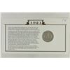 Image 2 : 1921-D MORGAN SILVER DOLLAR & STAMP SET AS SHOWN