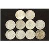 Image 1 : 10 ASSORTED SILVER ROOSEVELT DIMES