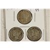 Image 1 : 1942-P/D/S MERCURY DIMES