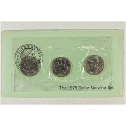 1979 P/D/S SBA DOLLAR SOUVENIR SET