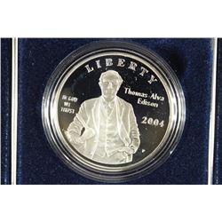 2004-P THOMAS ALVA EDISON COMMEMORATIVE PF