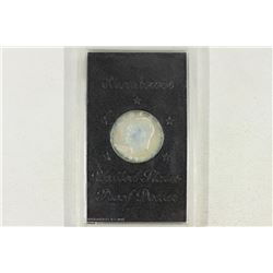 1972-S IKE SILVER DOLLAR PROOF (BROWN PACK) NO BOX