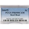 Image 3 : 2004-S KEEL BOAT NICKEL PCGS PR69 DCAM