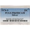 Image 3 : 1976-S WASHINGTON SILVER QUARTER PCGS PR69 DCAM