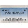 Image 3 : 1976-S JEFFERSON NICKEL PCGS PR69 DCAM