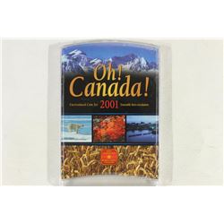 2001 OH! CANADA! UNC COIN SET SEALED