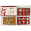 Image 2 : 2008 US SILVER PROOF SET (WITH BOX) 14 PIECES