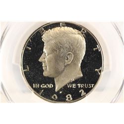 1982-S KENNEDY HALF DOLLAR PCGS PR69 DCAM
