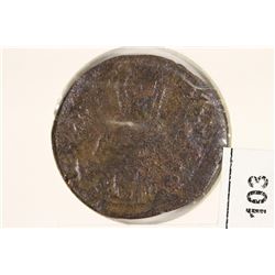 867-886 A.D. CROWNED BASIL I ANCIENT COIN