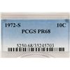 Image 3 : 1972-S ROOSEVELT DIME PCGS PR68