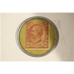 ENCASED POSTAGE 10 CENTESIMI-GOMME-PIRELLI