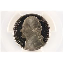 1999-S JEFFERSON NICKEL PCGS PR69 DCAM