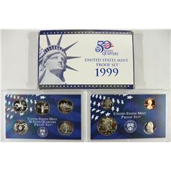 1999 US PROOF SET (WITH BOX)