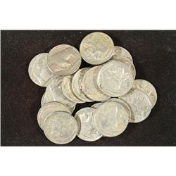 20 FULL DATE 1930'S BUFFALO NICKELS