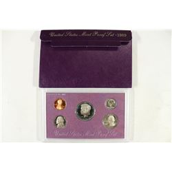 1989 US PROOF SET (WITH BOX)